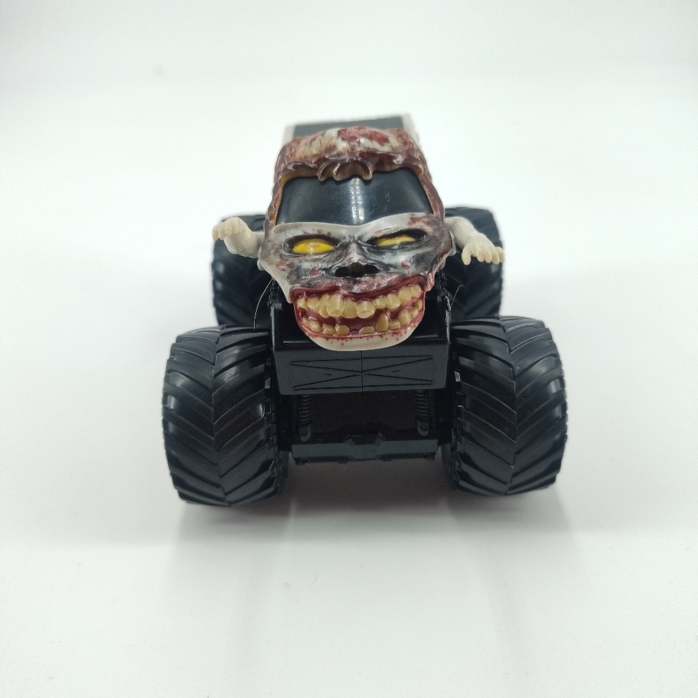 Monster Truck Toy with Zombie Design - Black and Red - Picture 3 of 7